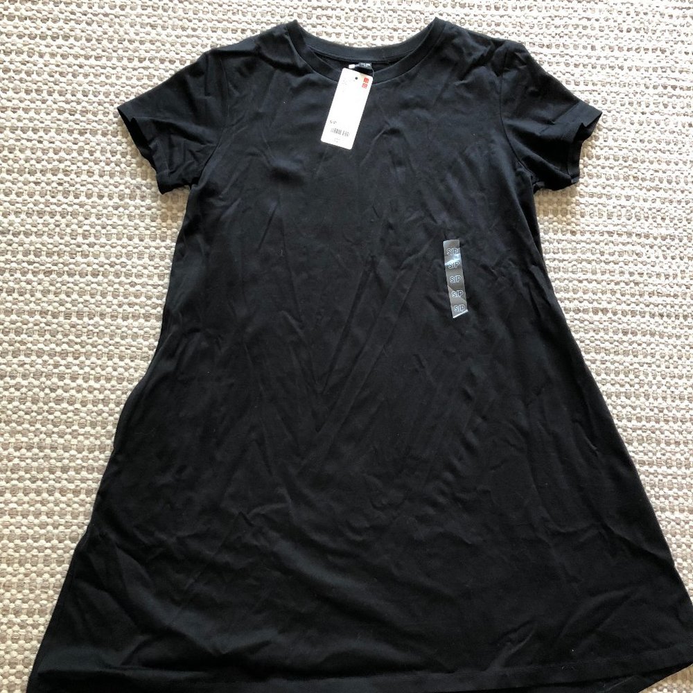NWT Uniqlo 100% cotton t-shirt dress
